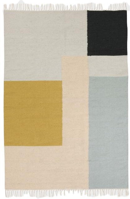 [product_category]-Ferm Living Kelim Rug Squares, 140x200cm-Ferm Living-5704723991465-9146-FER-1