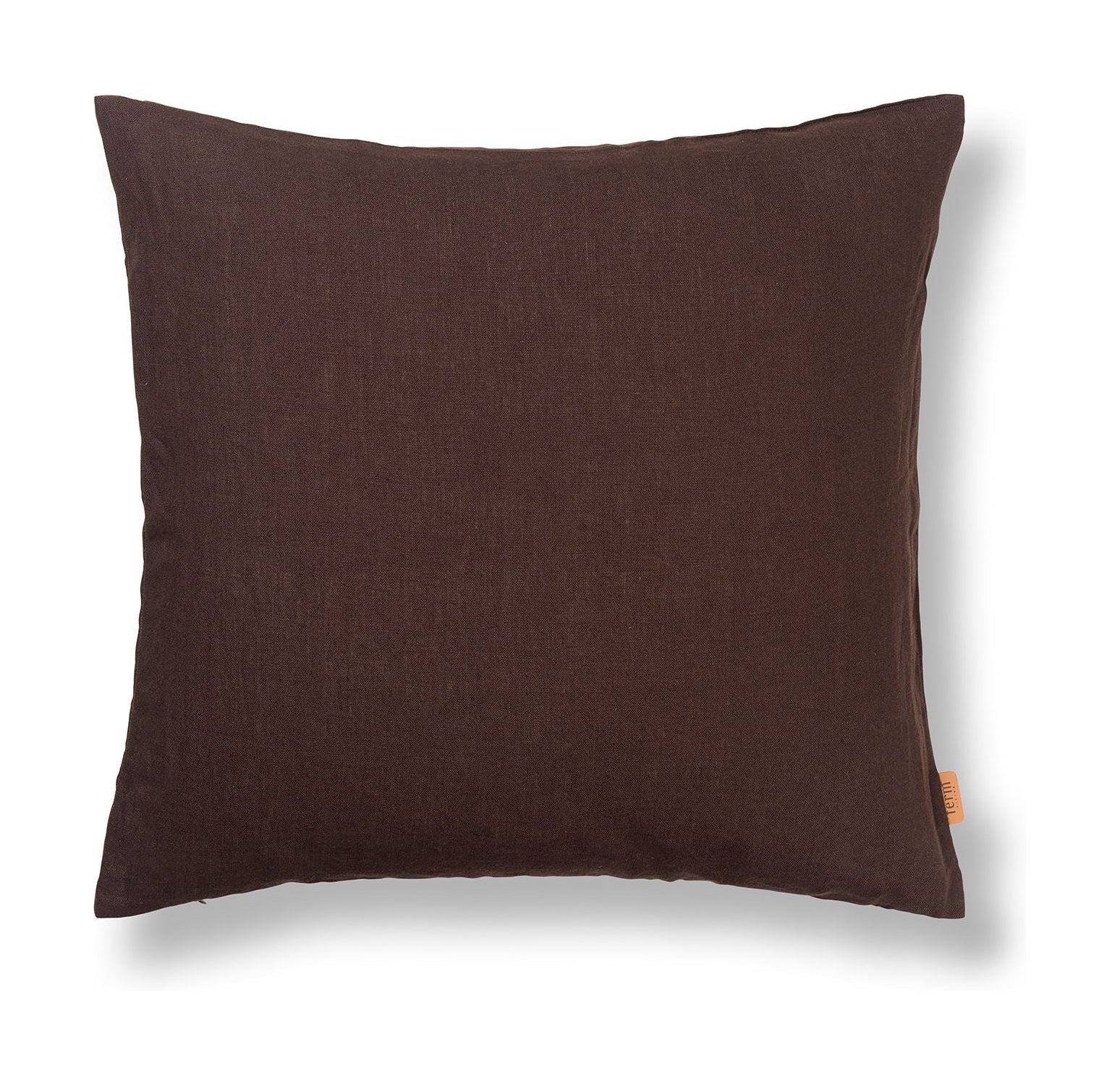 [product_category]-Ferm Living Linen Cushion Cover, Chocolate-Ferm Living-5704723289661-1104266000-FER-1