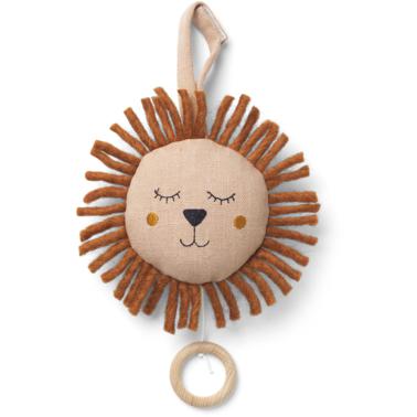 [product_category]-Ferm Living Lion Music Mobilé, Dusty Rose-Ferm Living-5704723104414-100286303-FER-2