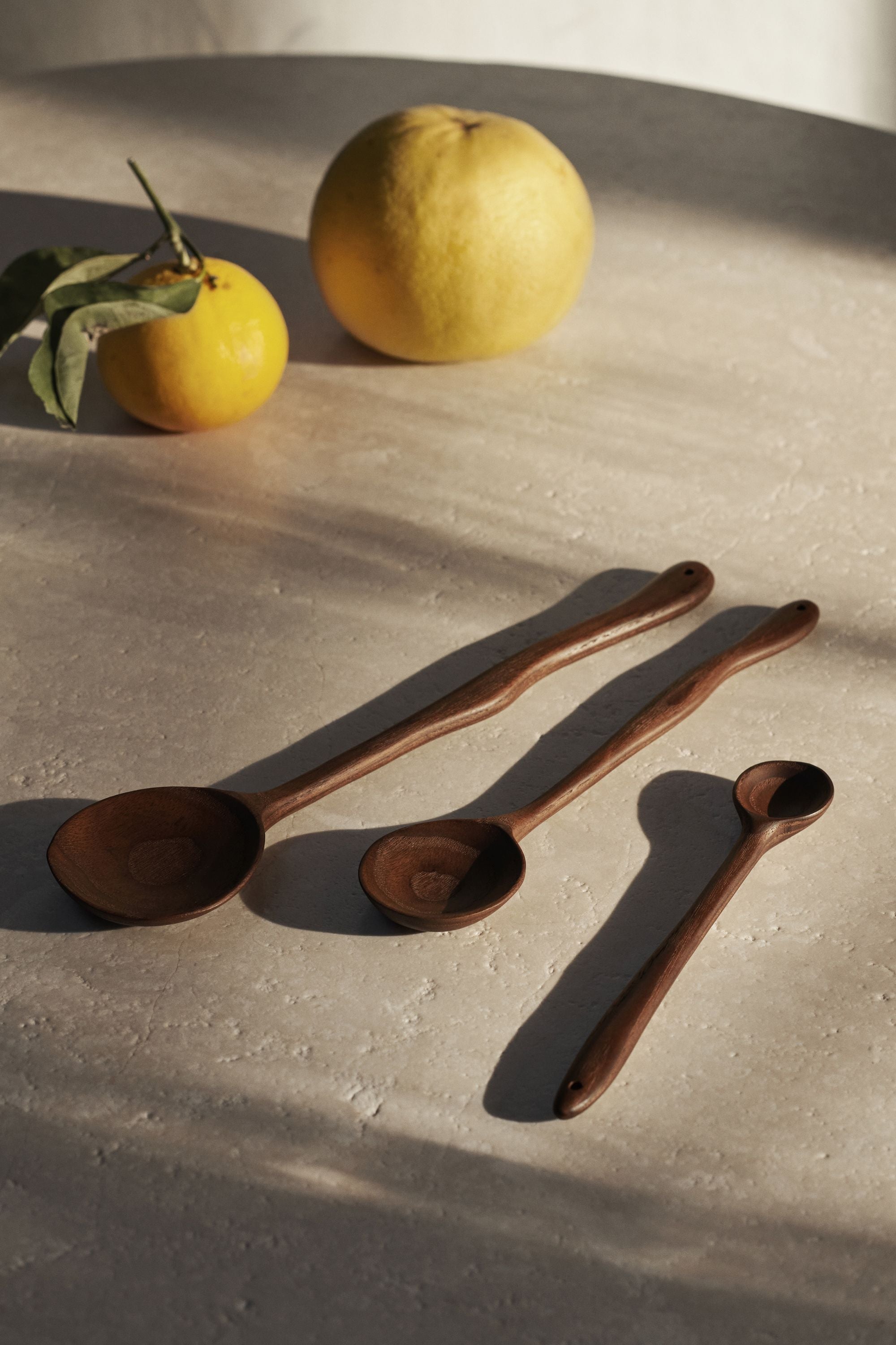 [product_category]-Ferm Living Meander Spoon, 20 Cm, Dark Brown-Ferm Living-5704723304319-1104267465-FER-3