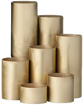 [product_category]-Ferm Living Pencil Holder Brass, ø15cm-Ferm Living-5704723441380-4138-FER-1