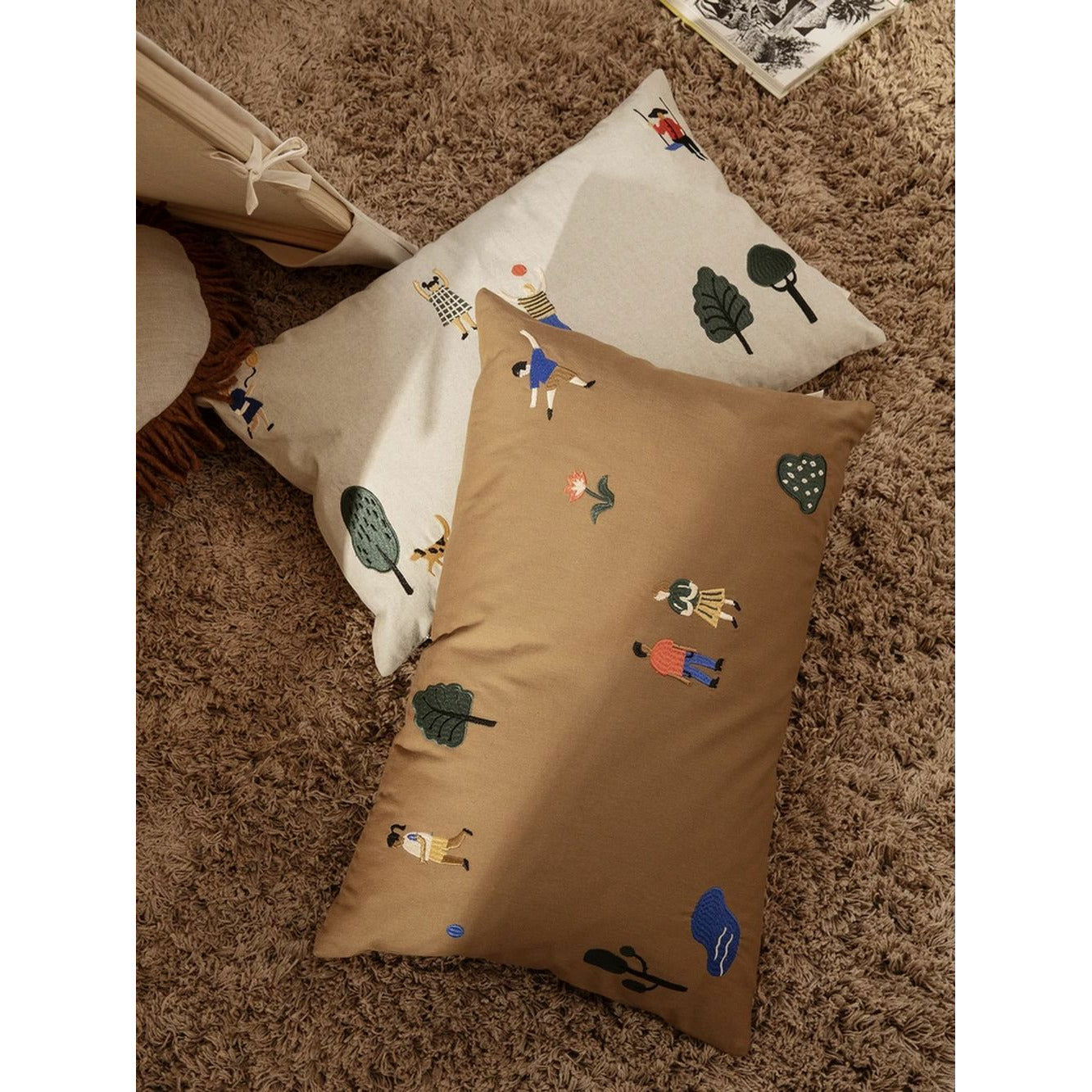 [product_category]-Ferm Living The Park Cushion, Natural-Ferm Living-5704723263296-1104263363-FER-2