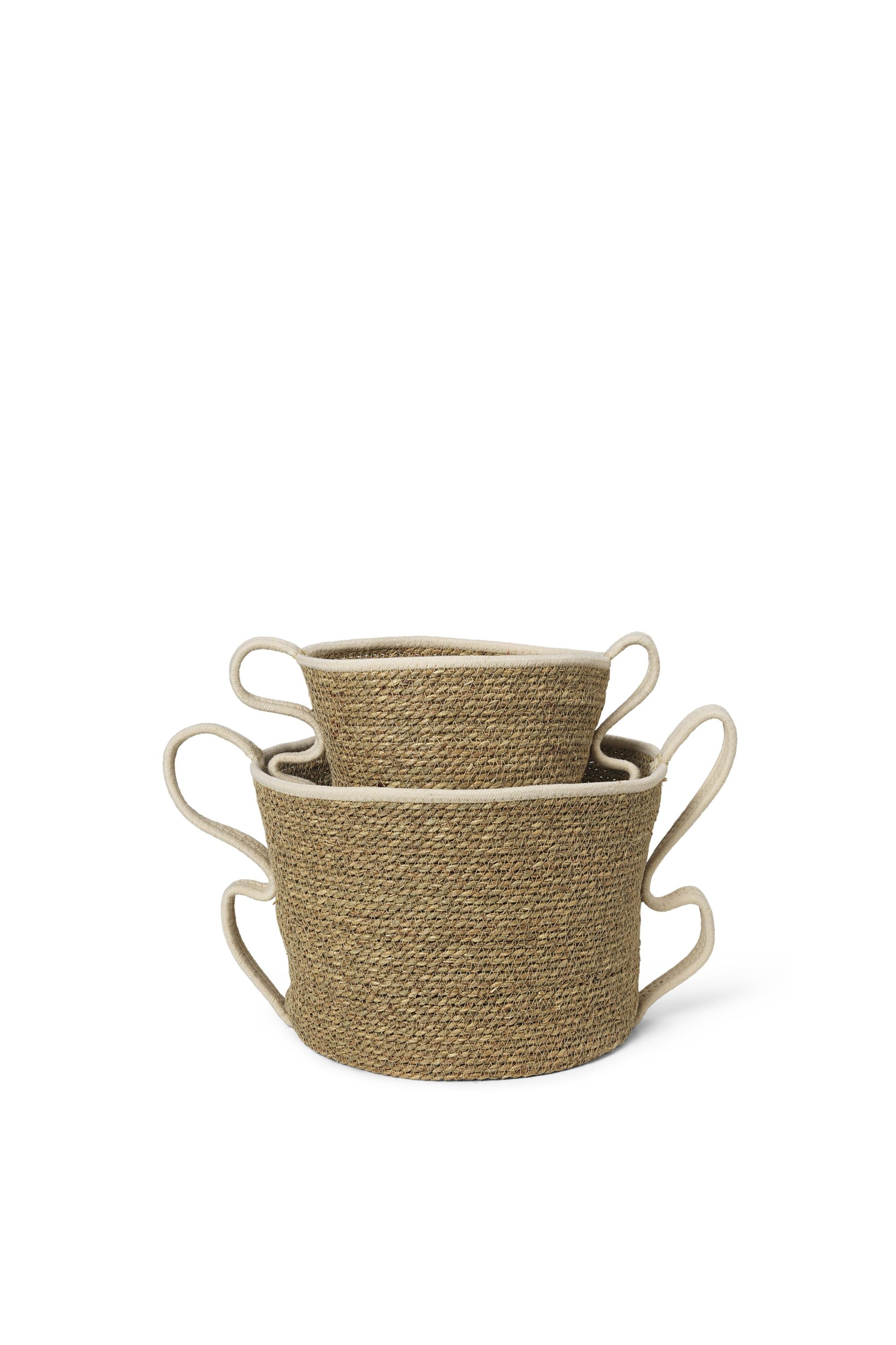 [product_category]-Ferm Living Verso Baskets Set Of 2, Off White-Ferm Living-5704723301943-1104267228-FER-2