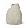 Ferm Living Vulca Vase Medium Stone, Off-White