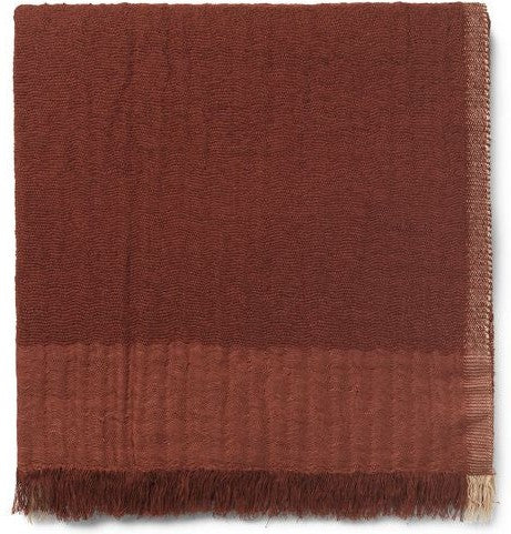 [product_category]-Ferm Living Weaver Throw, Red Brown-Ferm Living-5704723312222-1104268256-FER-1