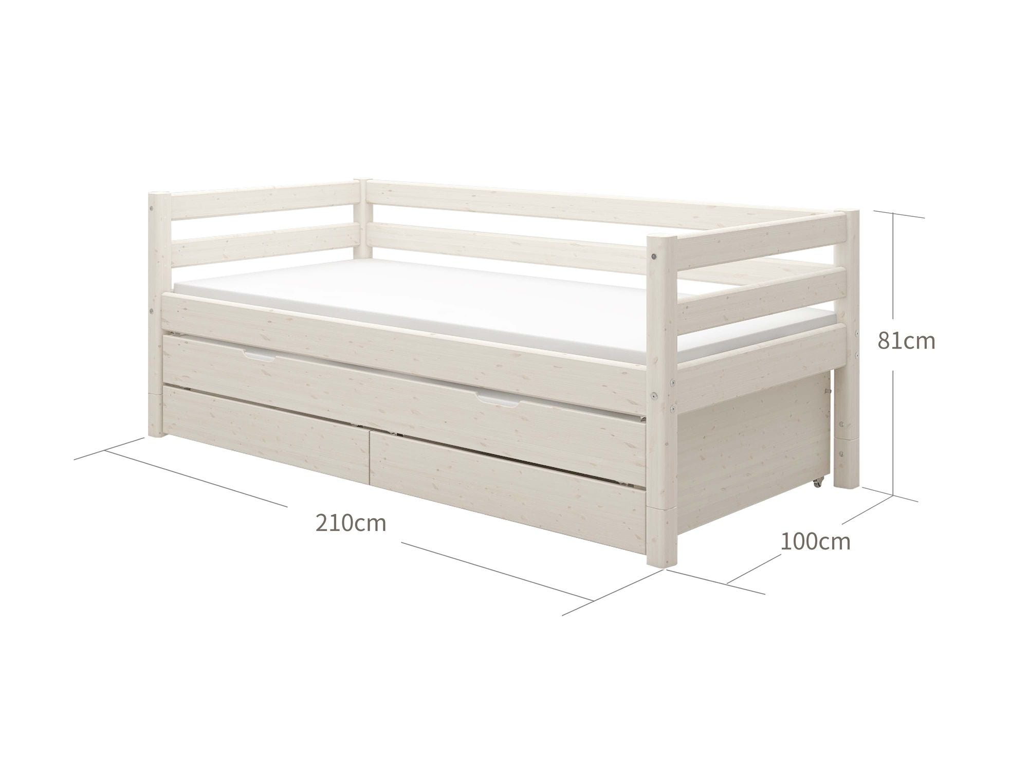 [product_category]-FLEXA Daybed with trundle pullout bed-FLEXA-5706459048925-90-10157-2-01-FLE-9