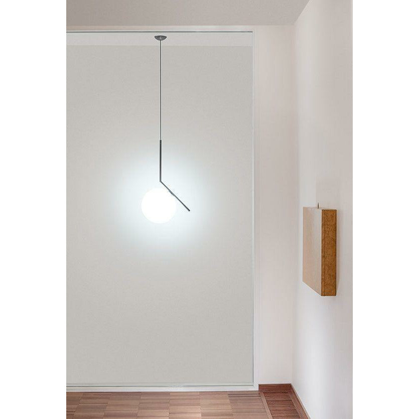 [product_category]-Flos Ic Light S1 Pendant Lamp, Black-Flos-8059607003305-F3175030-FLO-3