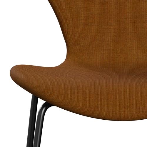 [product_category]-Fritz Hansen 3107 Chair Full Upholstery, Black/Canvas Dark Beige-Fritz Hansen-3107FU-CA0424-DRBL-FRI-6