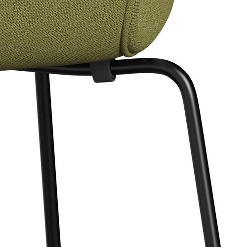 [product_category]-Fritz Hansen 3107 Chair Full Upholstery, Black/Capture Wamrgrün-Fritz Hansen-3107FU-CP5301-DRBL-FRI-7