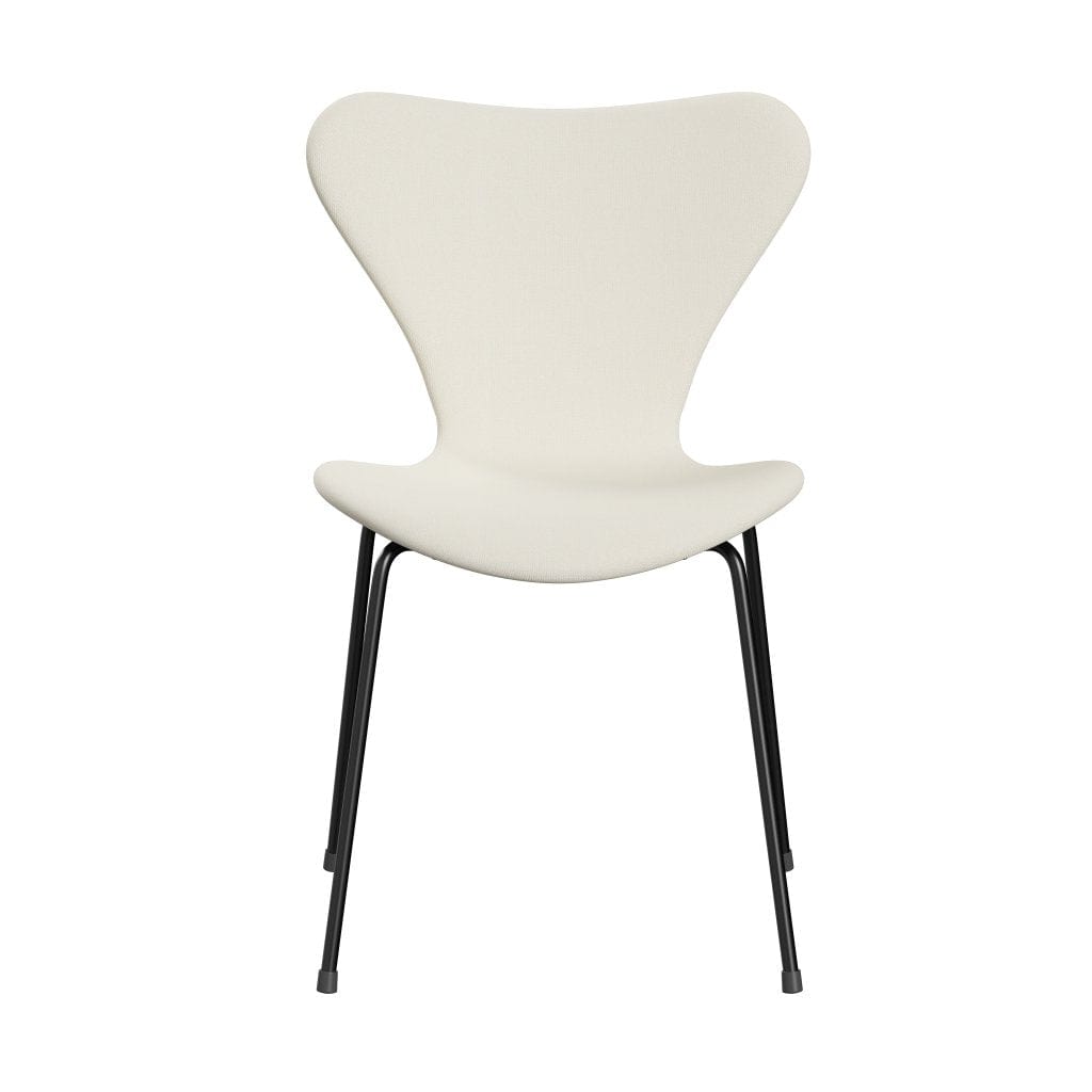 [product_category]-Fritz Hansen 3107 Chair Full Upholstery, Black/Sunniva 2 Crème-Fritz Hansen-3107FU-SV113-DRBL-FRI-1