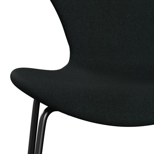 [product_category]-Fritz Hansen 3107 Chair Full Upholstery, Black/Tonus Black-Fritz Hansen-3107FU-TON128-DRBL-FRI-6