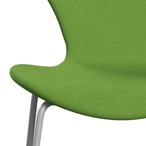 [product_category]-Fritz Hansen 3107 Chair Full Upholstery, Nine Grey/Divina Lime Light-Fritz Hansen-3107FU-DIV956-DRNIGR-FRI-6