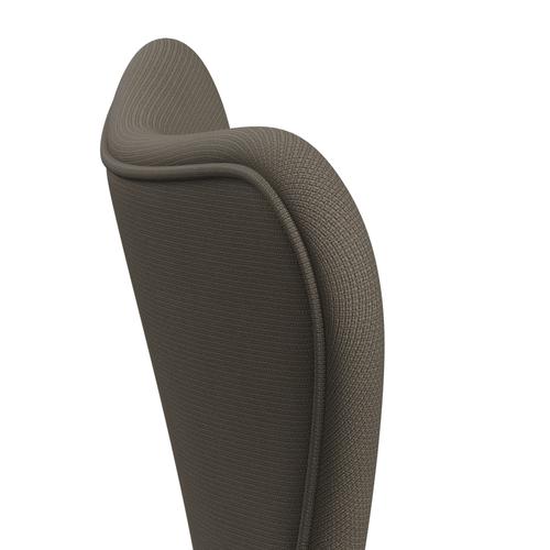 [product_category]-Fritz Hansen 3107 Chair Full Upholstery, Nine Grey/Fame Beige (F61003)-Fritz Hansen-3107FU-F61003-DRNIGR-FRI-5