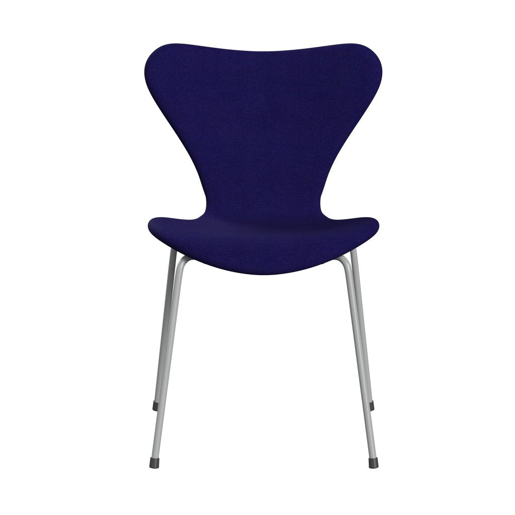 [product_category]-Fritz Hansen 3107 Chair Full Upholstery, Nine Grey/Hallingdal Violet Dark-Fritz Hansen-3107FU-HAL763-DRNIGR-FRI-1