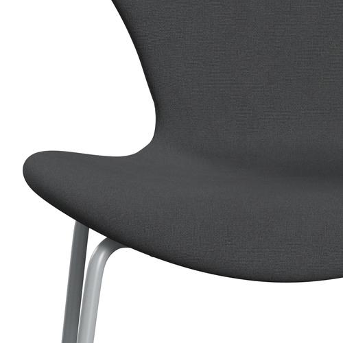 [product_category]-Fritz Hansen 3107 Chair Full Upholstery, Silver Grey/Christianshavn Grey Plain-Fritz Hansen-3107FU-CH1172-SIGREY-FRI-6