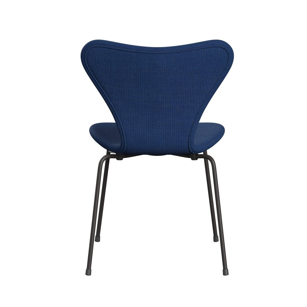 [product_category]-Fritz Hansen 3107 Chair Full Upholstery, Warm Graphite/Canvas Light Blue (Ca0746)-Fritz Hansen-3107FU-CA0746-WARGRA-FRI-4