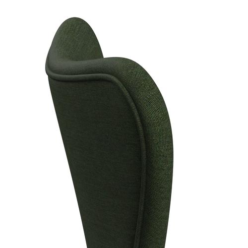 [product_category]-Fritz Hansen 3107 Chair Full Upholstery, Warm Graphite/Canvas Light Green/Blue-Fritz Hansen-3107FU-CA0974-WARGRA-FRI-5