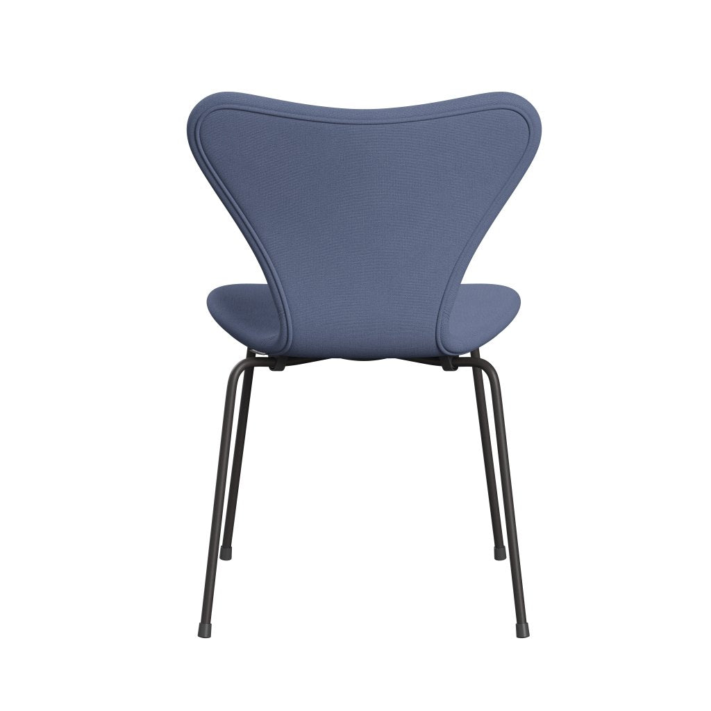 [product_category]-Fritz Hansen 3107 Chair Full Upholstery, Warm Graphite/Christianshavn Light Blue Plain-Fritz Hansen-3107FU-CH1151-WARGRA-FRI-4