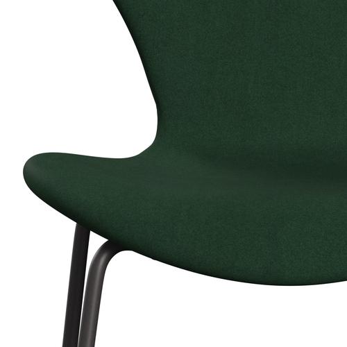 [product_category]-Fritz Hansen 3107 Chair Full Upholstery, Warm Graphite/Divina Dark Green (Div876)-Fritz Hansen-3107FU-DIV876-WARGRA-FRI-6