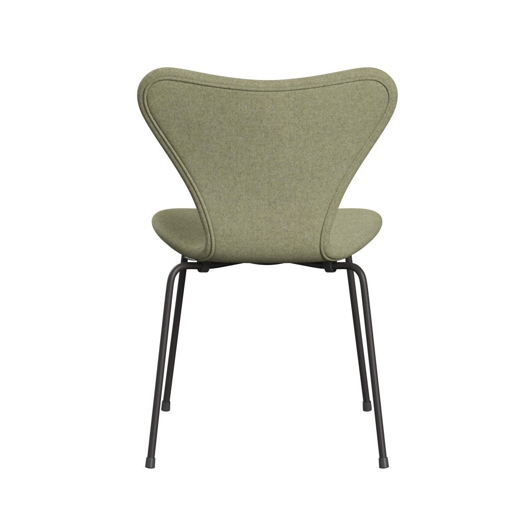 [product_category]-Fritz Hansen 3107 Chair Full Upholstery, Warm Graphite/Divina Md Soft Green-Fritz Hansen-3107FU-DMD913-WARGRA-FRI-4