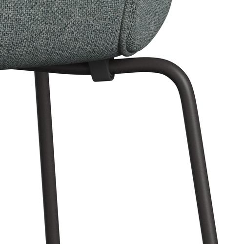 [product_category]-Fritz Hansen 3107 Chair Full Upholstery, Warm Graphite/Hallingdal Grey-Fritz Hansen-3107FU-HAL130-WARGRA-FRI-7