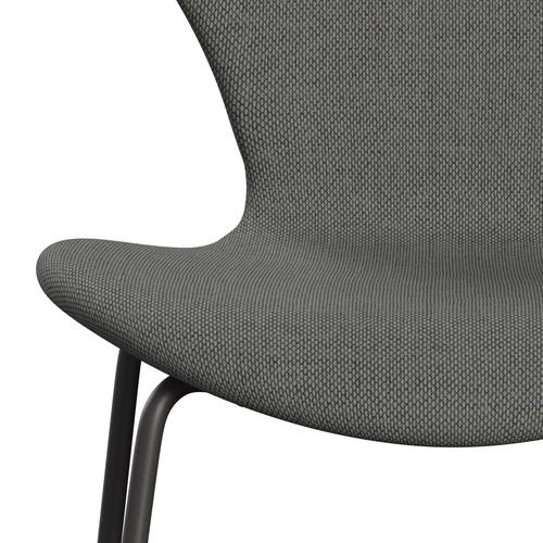 [product_category]-Fritz Hansen 3107 Chair Full Upholstery, Warm Graphite/Re Wool Taupe/Natural-Fritz Hansen-3107FU-REW158-WARGRA-FRI-6