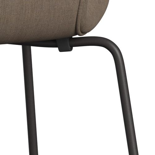 [product_category]-Fritz Hansen 3107 Chair Full Upholstery, Warm Graphite/Remix Beige (Rem233)-Fritz Hansen-3107FU-REM233-WARGRA-FRI-7