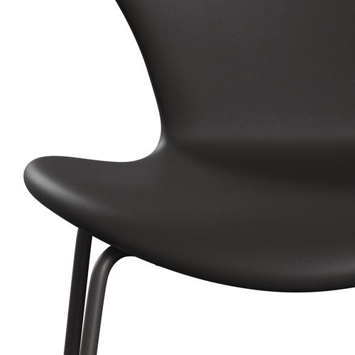 [product_category]-Fritz Hansen 3107 Chair Full Upholstery, Warm Graphite/Soft Black Brown-Fritz Hansen-3107FU-SOBBR-WARGRA-FRI-6