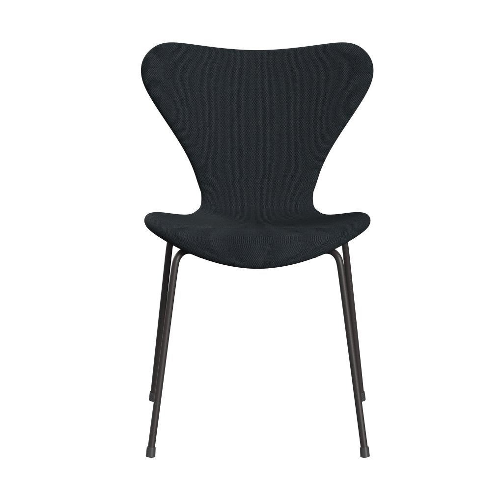 [product_category]-Fritz Hansen 3107 Chair Full Upholstery, Warm Graphite/Steelcut Trio Black-Fritz Hansen-3107FU-STR195-WARGRA-FRI-1