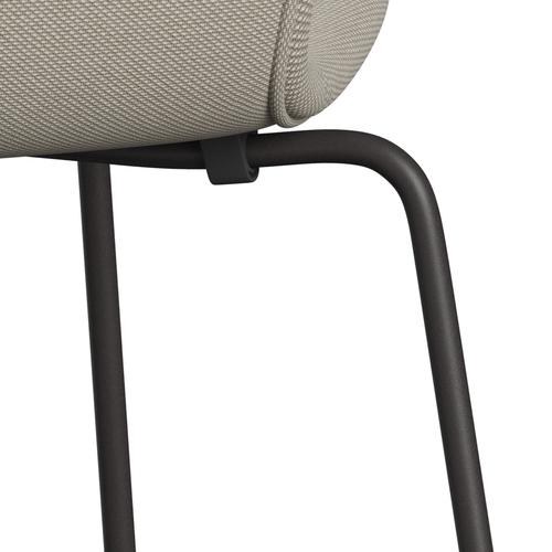 [product_category]-Fritz Hansen 3107 Chair Full Upholstery, Warm Graphite/Steelcut Trio Sand-Fritz Hansen-3107FU-STR213-WARGRA-FRI-7