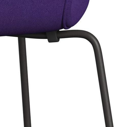 [product_category]-Fritz Hansen 3107 Chair Full Upholstery, Warm Graphite/Tonus Violet-Fritz Hansen-3107FU-TON634-WARGRA-FRI-7