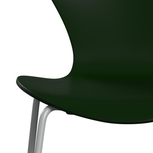 [product_category]-Fritz Hansen 3107 Chair Unupholstered, Nine Grey/Lacquered Evergreen-Fritz Hansen-3107-LA950-DRNIGR-FRI-6