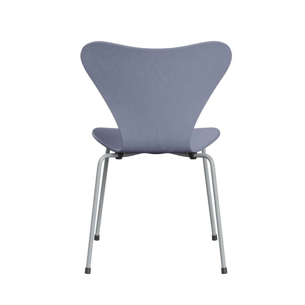 [product_category]-Fritz Hansen 3107 Chair Unupholstered, Silver Grey/Dyed Ash Lavender Blue-Fritz Hansen-3107-CA815-SIGREY-FRI-4