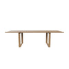 Fritz Hansen Cm27 Essay Dining Table 272x100 Cm, Oak White Pigmented