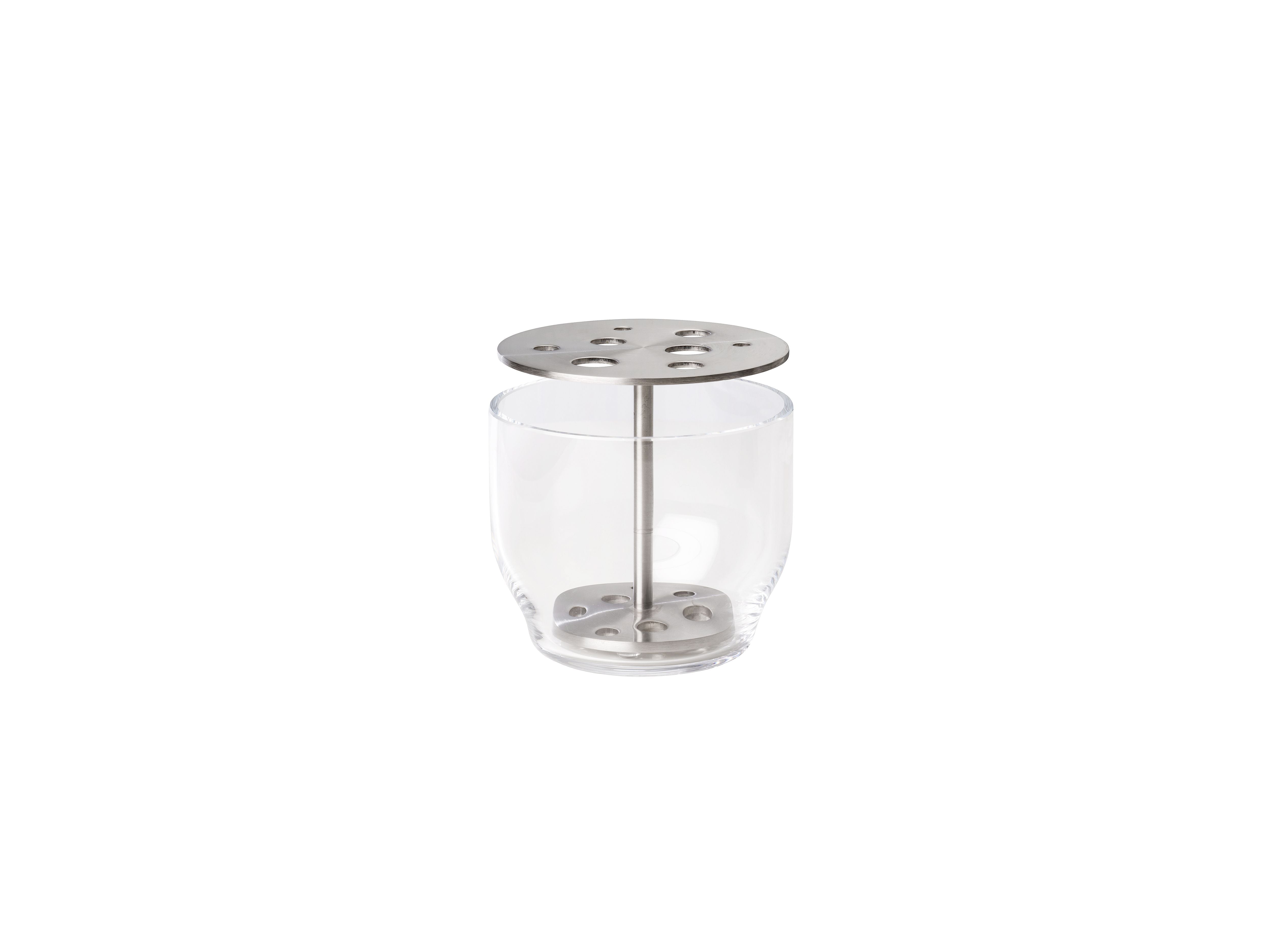 [product_category]-Fritz Hansen Ikebana Vase Steel, Small-Fritz Hansen-5704890401460-840146-FRI-1