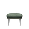 Fritz Hansen Ro Fodskammel Aluminium, Mint Green