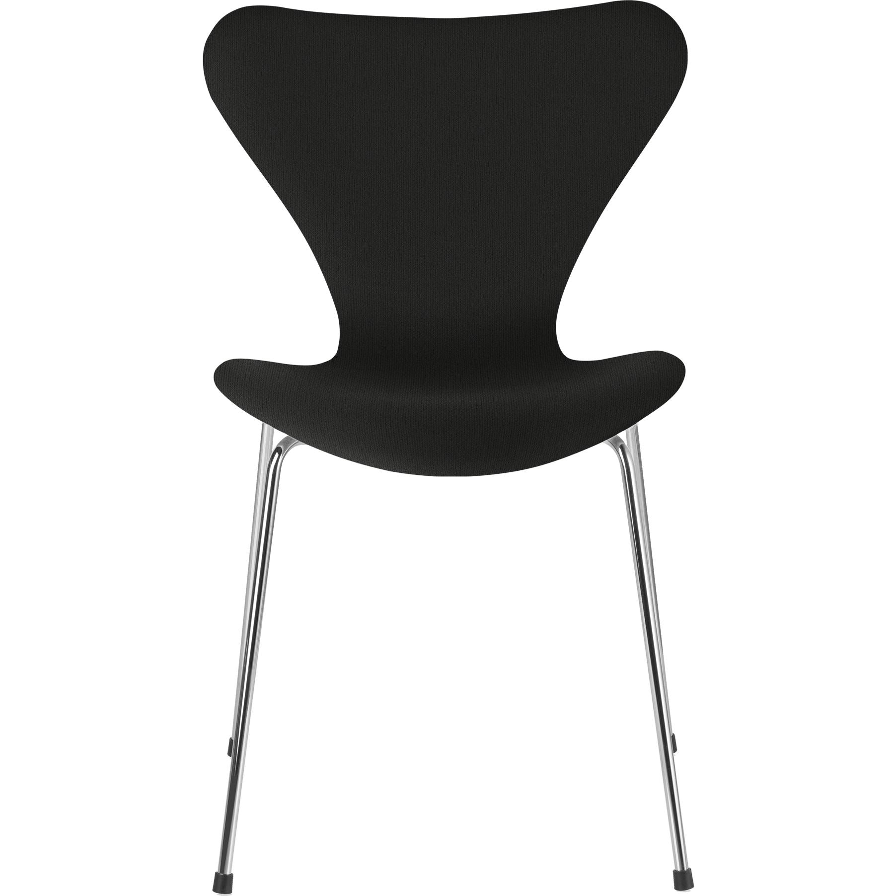 [product_category]-Fritz Hansen Series 7 Chair Front Upholstery Fabric, Fame Black-Fritz Hansen-3107-60999-FRI-1