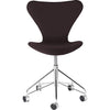 Fritz Hansen Serie 7 Drejestol Fuldpolstret Stof Christianshavn, Dark Red Uni