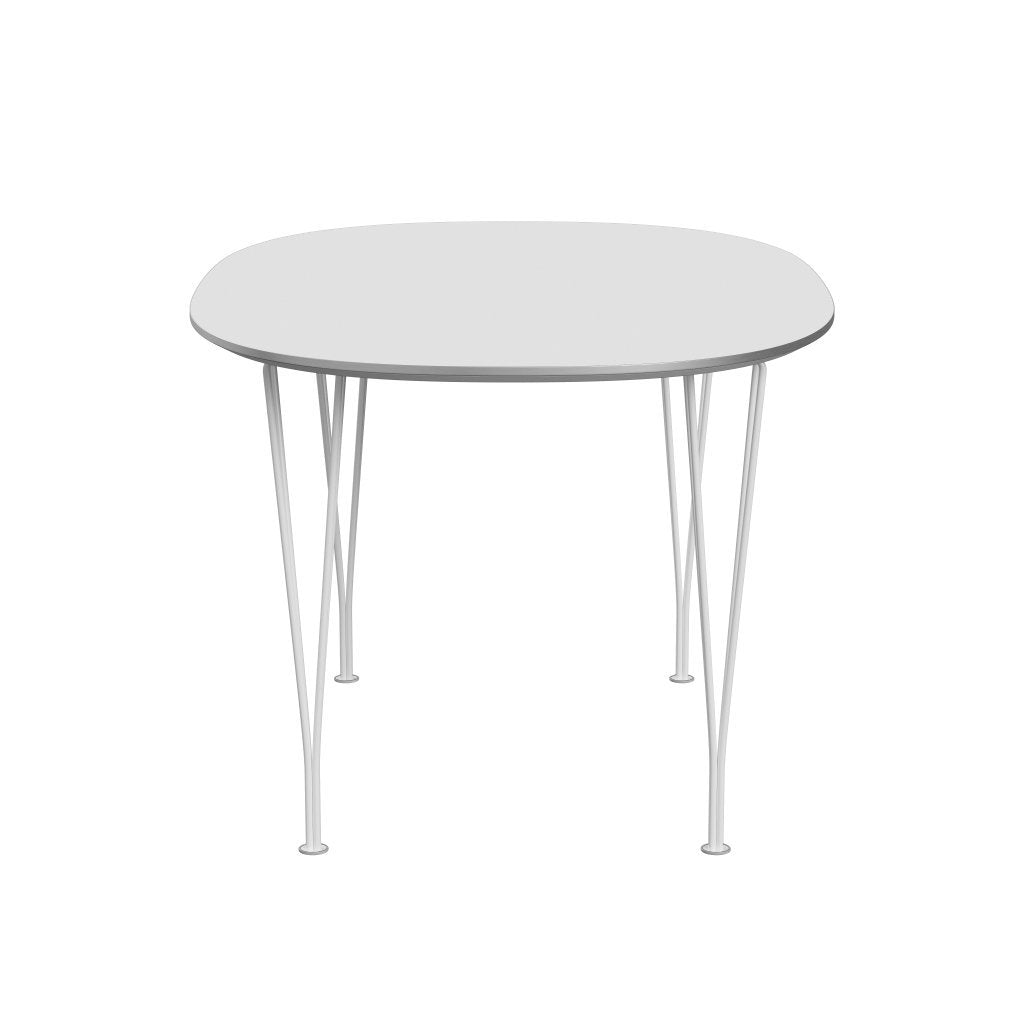 [product_category]-Fritz Hansen Superellipse Dining Table White/White Fenix Laminates, 135x90 Cm-Fritz Hansen-B611-FXWHL-SPAL-DRWH-FRI-3