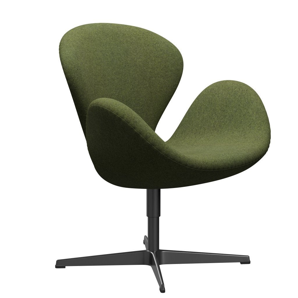 [product_category]-Fritz Hansen Swan Lounge Chair, Black Lacquered/Divina Md Wintergreen-Fritz Hansen-3320-DMD943-BLLA-FRI-2