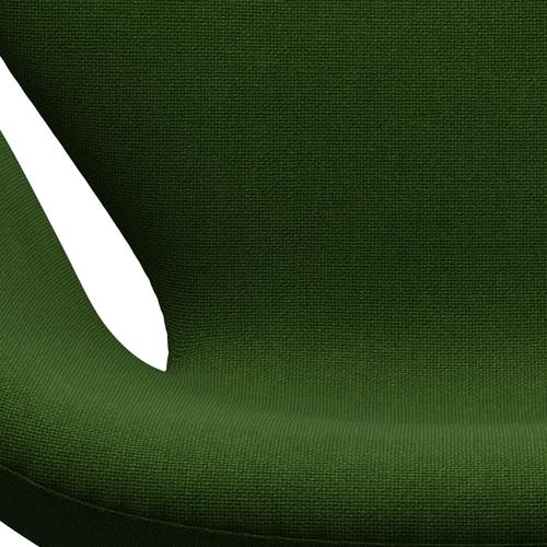 [product_category]-Fritz Hansen Swan Lounge Chair, Black Lacquered/Hallingdal Grass Green-Fritz Hansen-3320-HAL960-BLLA-FRI-6