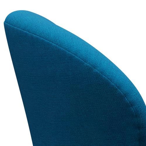 [product_category]-Fritz Hansen Swan Lounge Chair, Black Lacquered/Hallingdal Turquoise-Fritz Hansen-3320-HAL850-BLLA-FRI-5