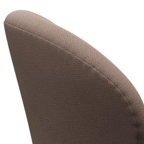 [product_category]-Fritz Hansen Swan Lounge Chair, Satin Brushed Aluminium/Capture Brown-Fritz Hansen-3320-CP6701-SPAL-FRI-5