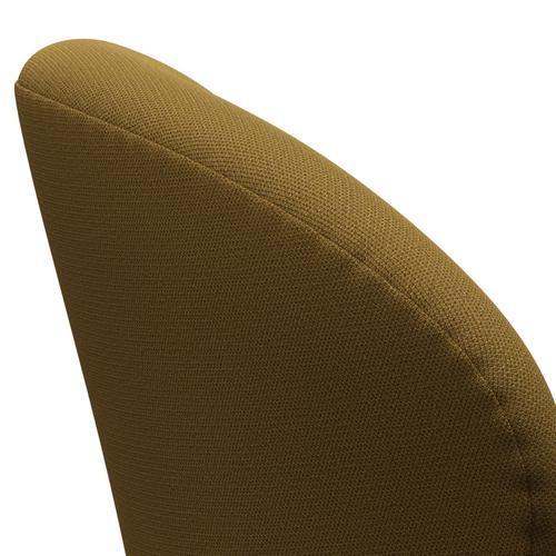 [product_category]-Fritz Hansen Swan Lounge Chair, Satin Brushed Aluminium/Capture Mustard Dark-Fritz Hansen-3320-CP6401-SPAL-FRI-5