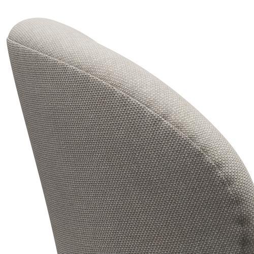 [product_category]-Fritz Hansen Swan Lounge Chair, Satin Brushed Aluminium/Hallingdal Light Grey (103)-Fritz Hansen-3320-HAL103-SPAL-FRI-5