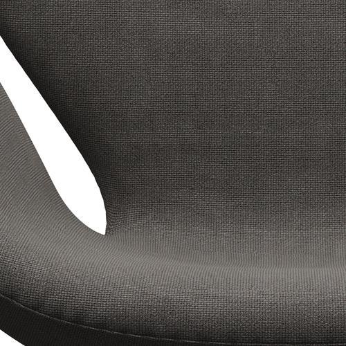 [product_category]-Fritz Hansen Swan Lounge Chair, Satingbrushed Aluminium/Hallingdal Grey Dark-Fritz Hansen-3320-HAL143-SPAL-FRI-6