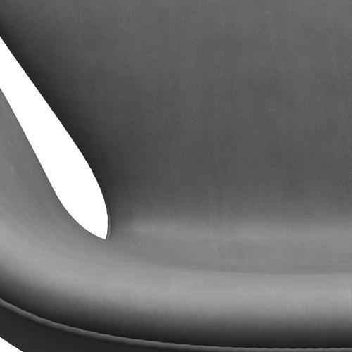 [product_category]-Fritz Hansen Swan Lounge Chair, Silver Grey/Embrace Chocolate-Fritz Hansen-3320-SECONC-SGBASE-FRI-6