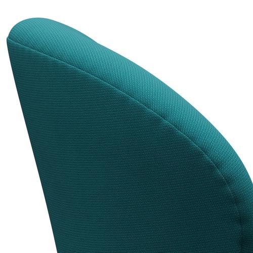 [product_category]-Fritz Hansen Swan Lounge Chair, Warm Graphite/Fame Green Turquoise-Fritz Hansen-3320-F67067-WGBASE-FRI-5