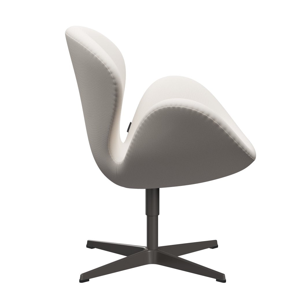 [product_category]-Fritz Hansen Swan Lounge Chair, Warm Graphite/Fame White-Fritz Hansen-3320-F60005-WGBASE-FRI-3