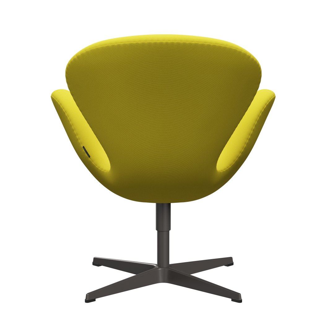 [product_category]-Fritz Hansen Swan Lounge Chair, Warm Graphite/Fame Yellow-Fritz Hansen-3320-F62067-WGBASE-FRI-4